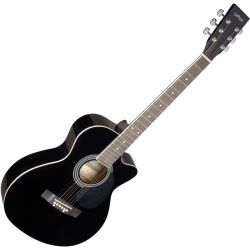 VP Challenge CH-SA20AC BLK Westerngitarre Auditorium m. Cutaway